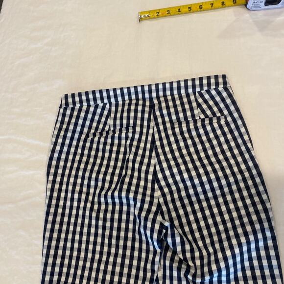 J. Crew Women's Martie Side Zip Checkered Pants - 4T - Picture 8 of 11
